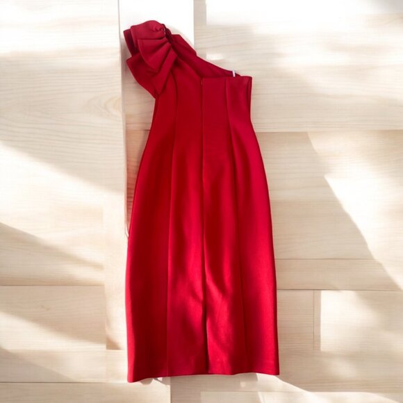 Betsy Adams Asymmetrical One-Shoulder Dress – Size 4 - Picture 3 of 8